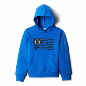 Columbia PFG Triangle™ Hoodie Pojkar Blå (LKYGE1264)